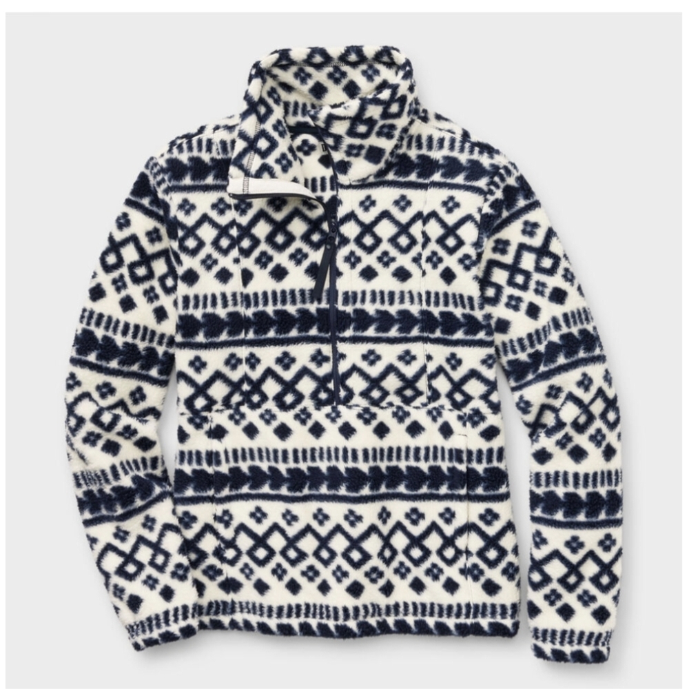 NWT Duluth Women's Pile Hi Fleece 1/4 Zip Mockneck XSmall Winter Hoodie Pullover